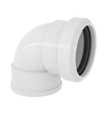 COTOVELO ESGOTO 40X90MM C/ANEL TIGRE 